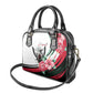 Sudan Shoulder Handbag Sudanese Secretary Bird With Hibiscus - African Pride