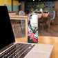 Personalized Sudan Skinny Tumbler Sudanese Secretary Bird With Hibiscus - African Pride
