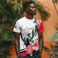 Personalized Sudan T shirt Sudanese Secretary Bird With Hibiscus - African Pride