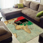 Pan-African Flag Day Area Rug African Map - Vintage Style - African Pride