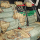 Pan-African Flag Day Back Car Seat Cover African Map - Vintage Style - African Pride