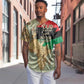 Pan-African Flag Day Baseball Jersey African Map - Vintage Style - African Pride