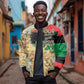 Pan-African Flag Day Bomber Jacket African Map - Vintage Style - African Pride