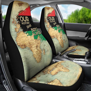 Pan-African Flag Day Car Seat Cover African Map - Vintage Style - African Pride