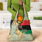 Pan-African Flag Day Grocery Bag African Map - Vintage Style - African Pride