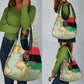 Pan-African Flag Day Grocery Bag African Map - Vintage Style - African Pride