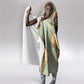 Pan-African Flag Day Hooded Blanket African Map - Vintage Style - African Pride