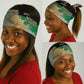 Pan-African Flag Day Neck Gaiter African Map - Vintage Style LT15