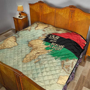 Pan-African Flag Day Quilt African Map - Vintage Style - African Pride