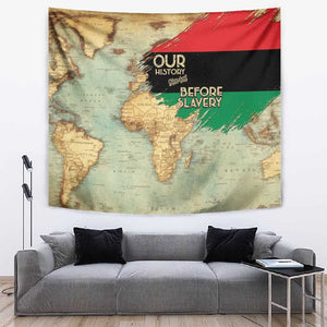 Pan-African Flag Day Tapestry African Map - Vintage Style - African Pride
