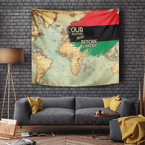 Pan-African Flag Day Tapestry African Map - Vintage Style - African Pride