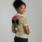 Pan-African Flag Day Women Polo Shirt African Map - Vintage Style - African Pride