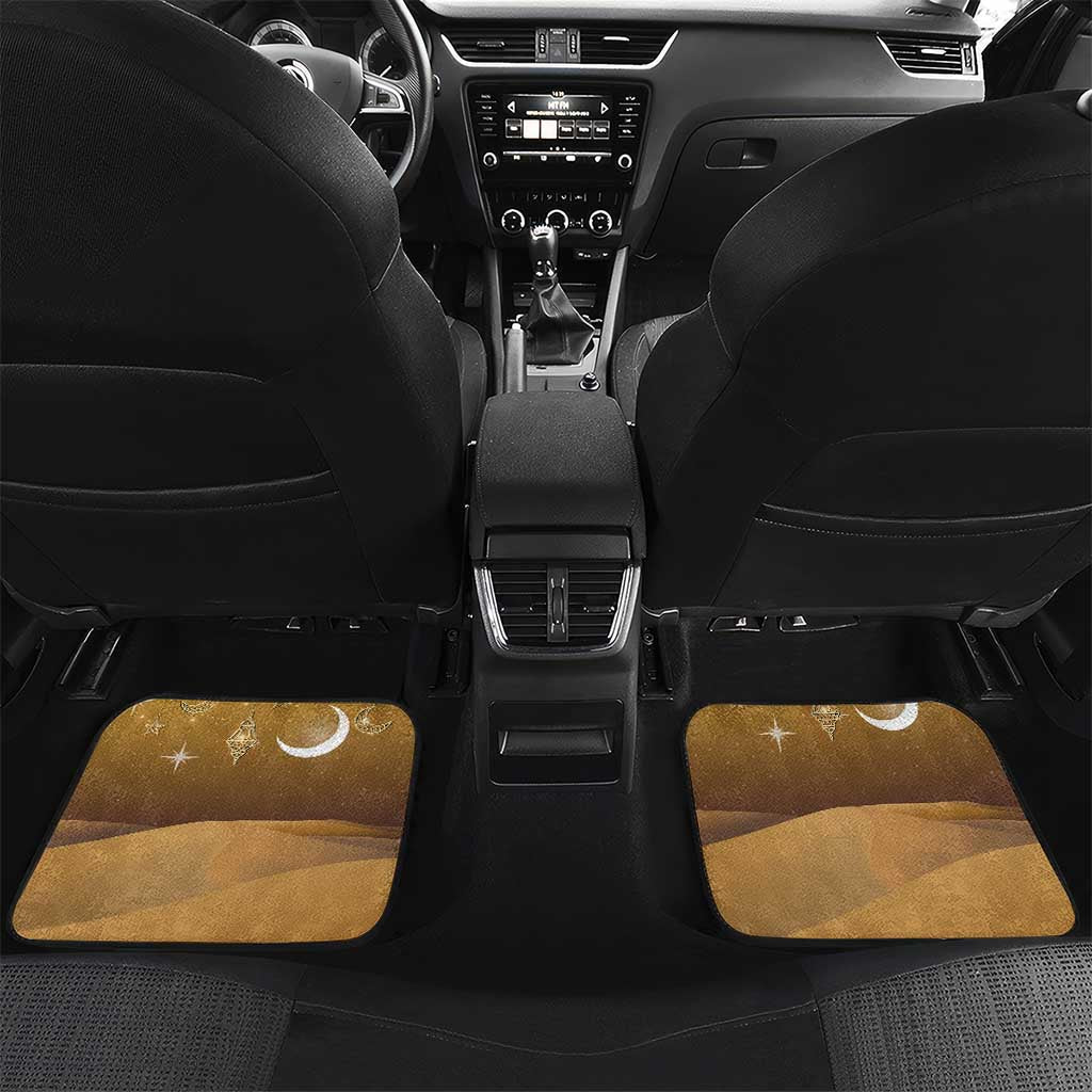 Afro Christmas in Sahara Morocco Car Mats Black Santa Riding Camel - African Pride