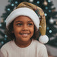 Afro Christmas in Sahara Morocco Christmas Santa Hat Black Santa Riding Camel - African Pride