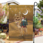 Afro Christmas in Sahara Morocco Garden Flag Black Santa Riding Camel - African Pride