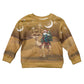 Afro Christmas in Sahara Morocco Kid Ugly Christmas Sweater Black Santa Riding Camel - African Pride
