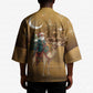 Morocco Christmas in Sahara Kimono Black Santa Riding Camel