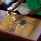 Morocco Christmas in Sahara Puzzle Black Santa Riding Camel