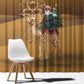 Afro Christmas in Sahara Morocco Window Curtain Black Santa Riding Camel - African Pride