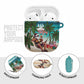 Liberia Christmas AirPods Case Santa Chill on Tropical Beach
