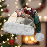 Afro Christmas in Liberia Christmas Santa Hat Santa Chill on Tropical Beach - African Pride