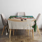 Afro Christmas in Liberia Tablecloth Santa Chill on Tropical Beach - African Pride