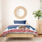 Afro Christmas in Liberia Bedding Set Black Santa Riding Lion - Merry Christmas - African Pride