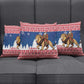Liberia Christmas Pillow Cover Black Santa Riding Lion - Merry Christmas
