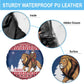 Afro Christmas in Liberia Spare Tire Cover Black Santa Riding Lion - Merry Christmas - African Pride