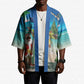 Mayotte Christmas Kimono Santa Chill on Tropical Beach