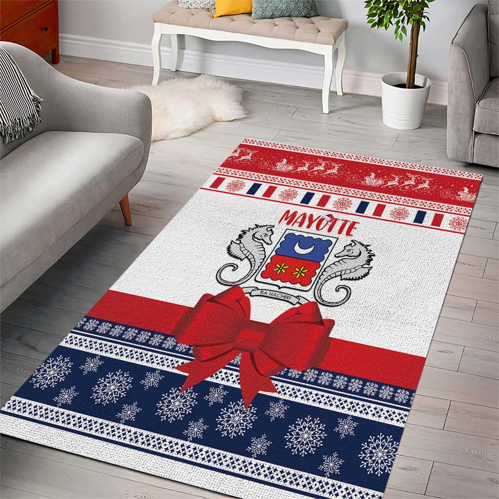 Afro Christmas in Mayotte Area Rug Joyeux Noel - African Pride