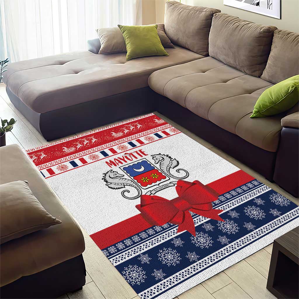 Afro Christmas in Mayotte Area Rug Joyeux Noel - African Pride