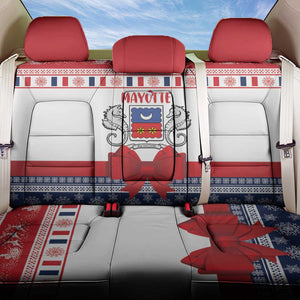 Afro Christmas in Mayotte Back Car Seat Cover Joyeux Noel - African Pride