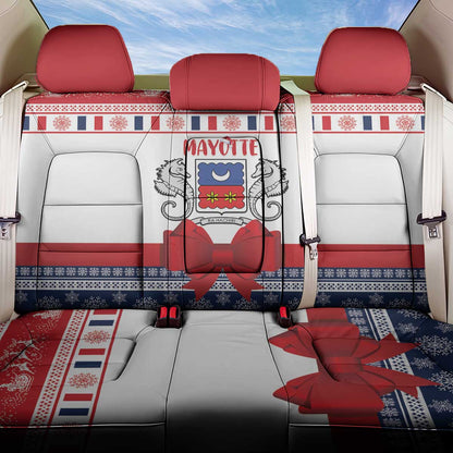 Afro Christmas in Mayotte Back Car Seat Cover Joyeux Noel - African Pride