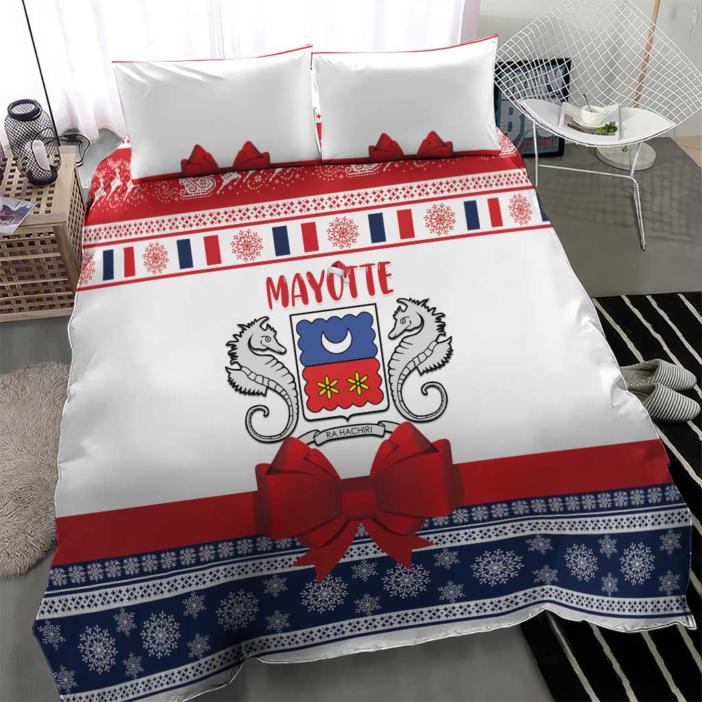 Afro Christmas in Mayotte Bedding Set Joyeux Noel - African Pride