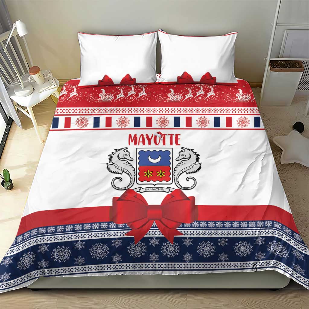 Afro Christmas in Mayotte Bedding Set Joyeux Noel - African Pride