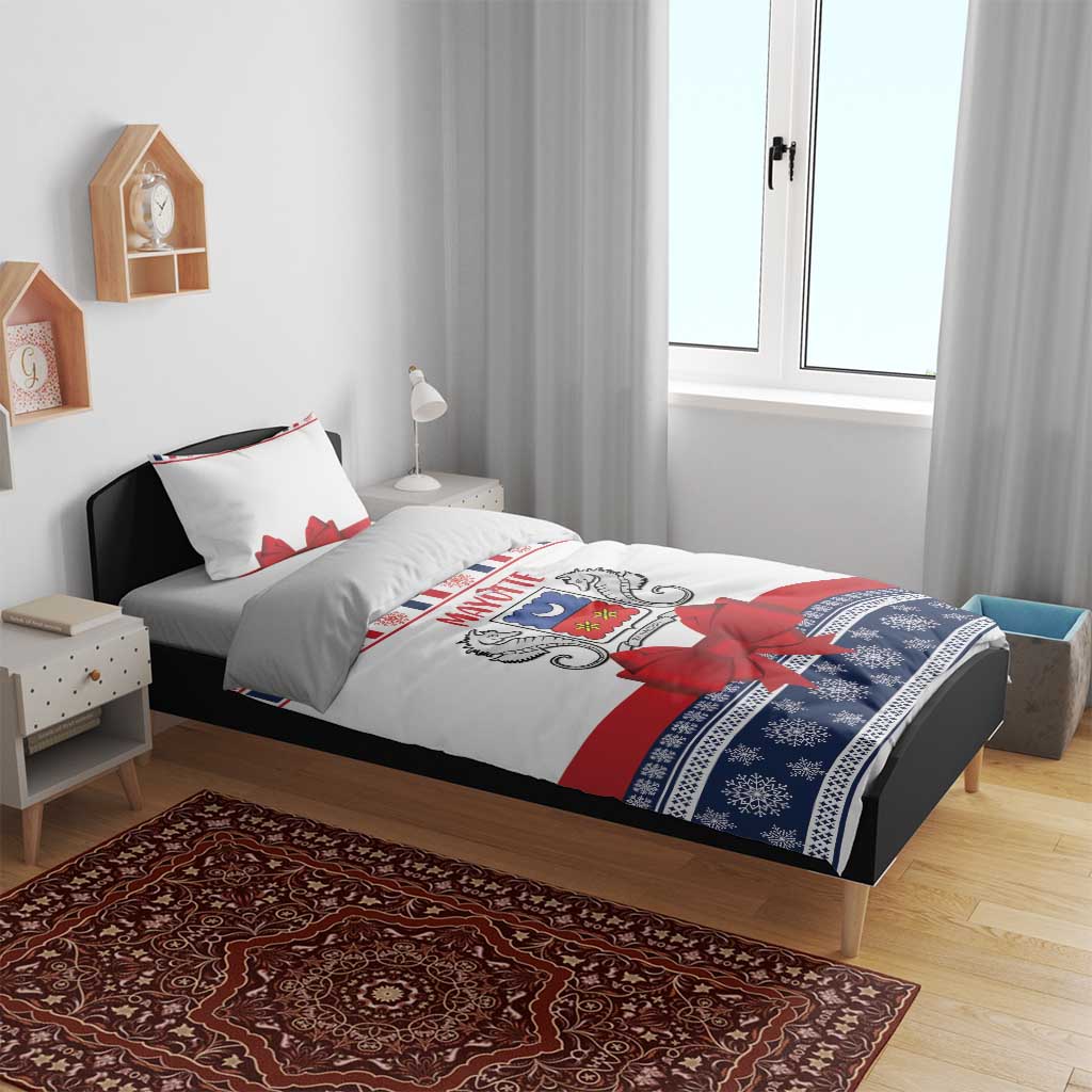 Afro Christmas in Mayotte Bedding Set Joyeux Noel - African Pride