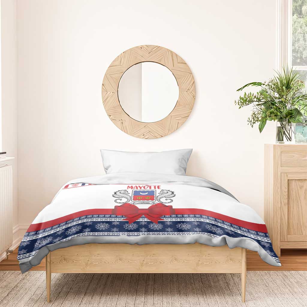 Afro Christmas in Mayotte Bedding Set Joyeux Noel - African Pride