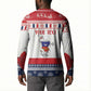 Personalized Mayotte Christmas Button Sweatshirt Joyeux Noel