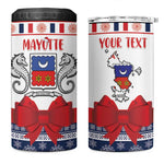 Afro Christmas in Mayotte Personalized 4 in 1 Can Cooler Tumbler Joyeux Noel - African Pride