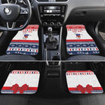 Afro Christmas in Mayotte Personalized Car Mats Joyeux Noel - African Pride