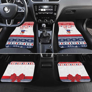 Afro Christmas in Mayotte Personalized Car Mats Joyeux Noel - African Pride
