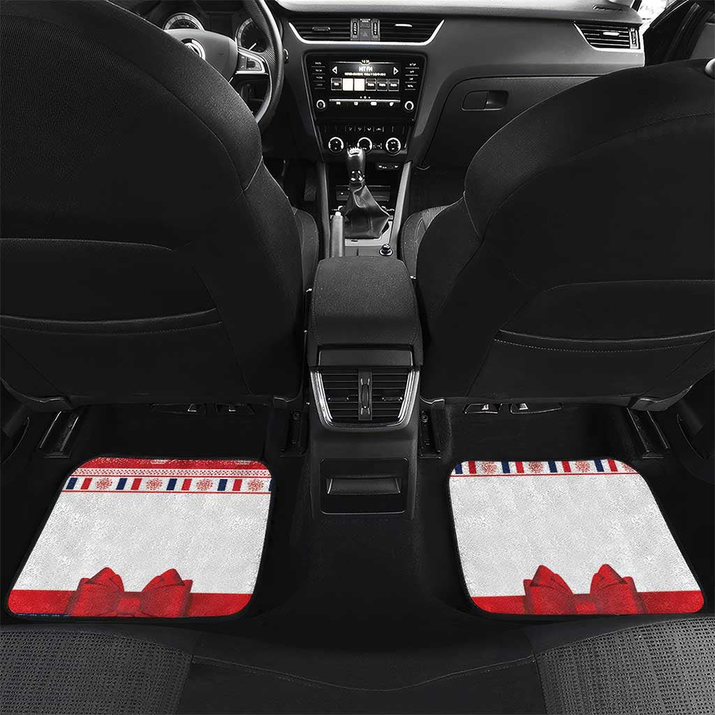 Afro Christmas in Mayotte Personalized Car Mats Joyeux Noel - African Pride