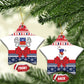 Afro Christmas in Mayotte Ceramic Ornament Joyeux Noel - African Pride