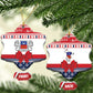 Afro Christmas in Mayotte Ceramic Ornament Joyeux Noel - African Pride