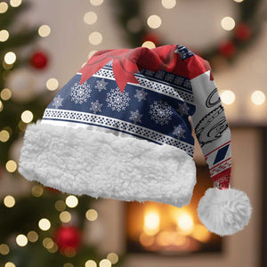 Afro Christmas in Mayotte Christmas Santa Hat Joyeux Noel - African Pride