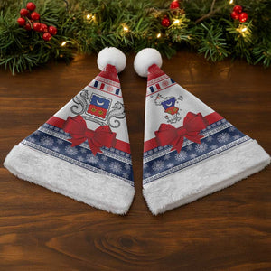 Afro Christmas in Mayotte Christmas Santa Hat Joyeux Noel - African Pride