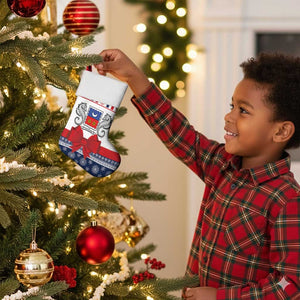 Afro Christmas in Mayotte Christmas Stocking Joyeux Noel - African Pride