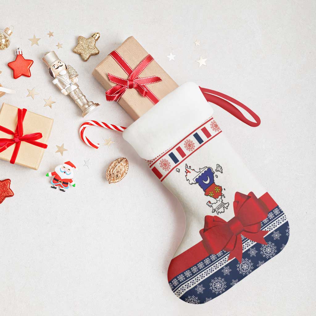 Afro Christmas in Mayotte Christmas Stocking Joyeux Noel - African Pride