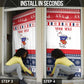 Personalized Mayotte Christmas Door Cover Joyeux Noel